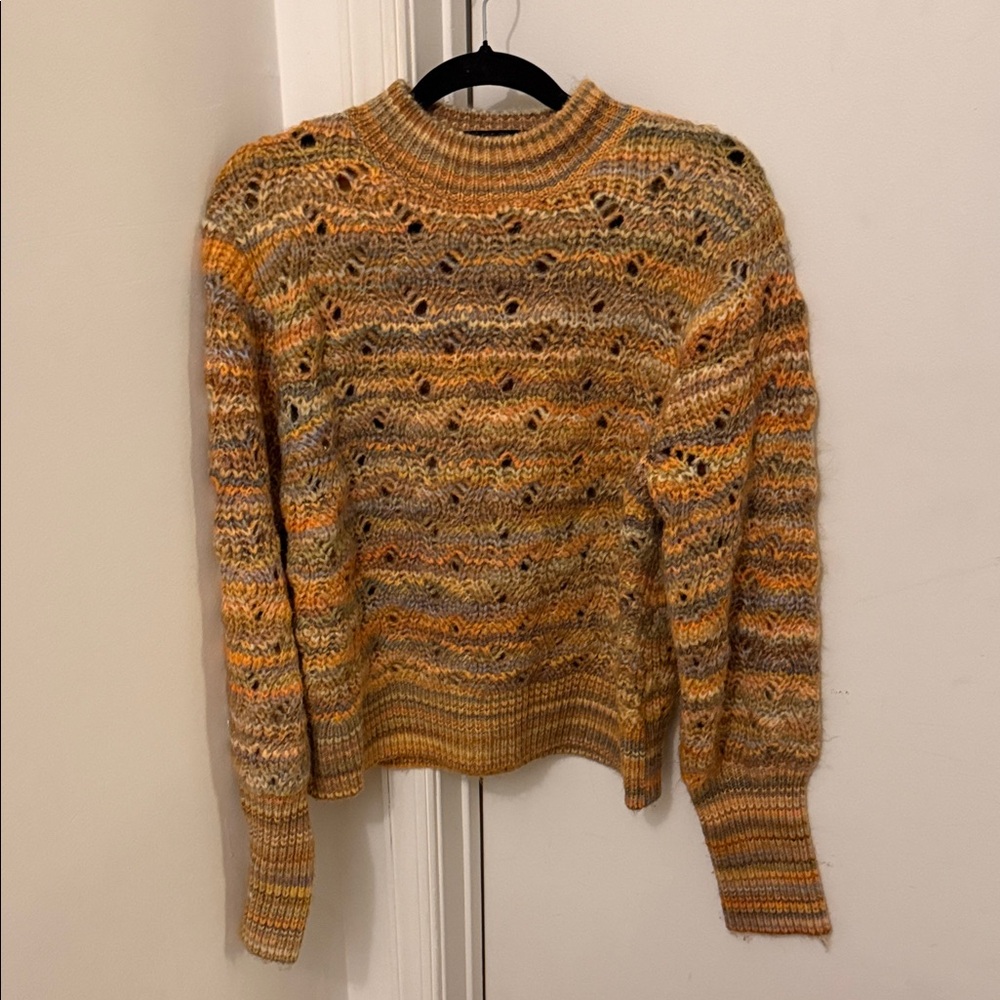 Cozy Knit Women's Sweater in Warm Tones